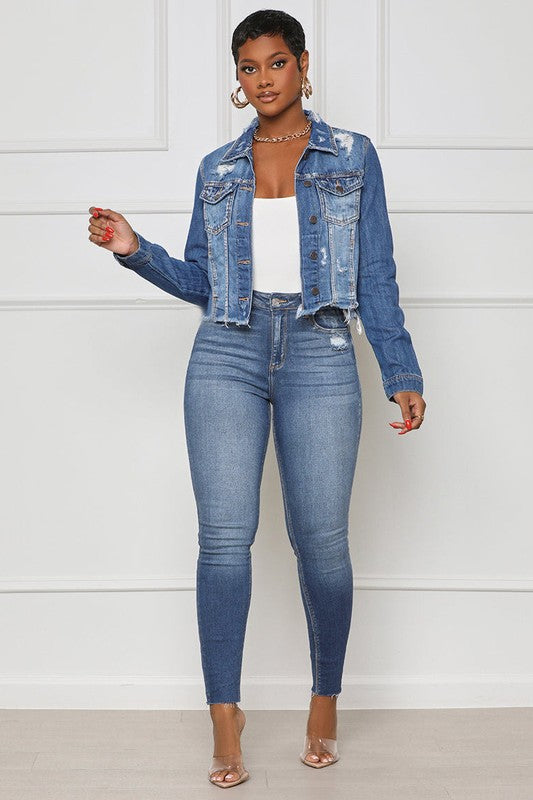 Short Denim Jacket